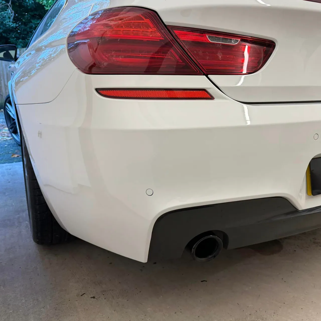 After - Cracked bumper 1
