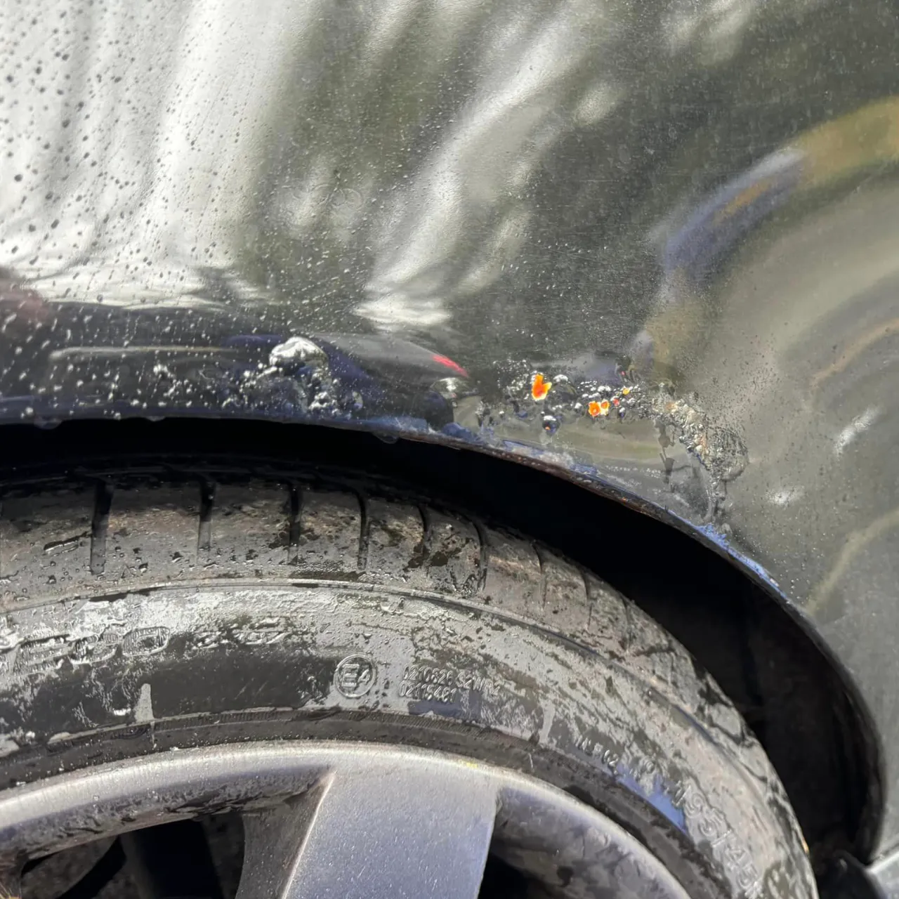 Before - Rust repair 1