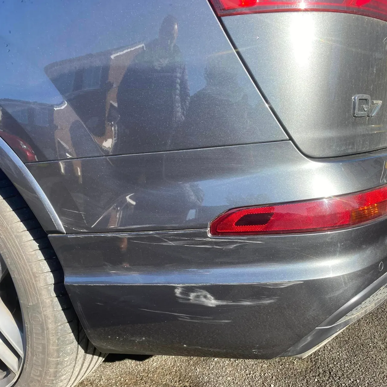 Before - Bumper repair 3