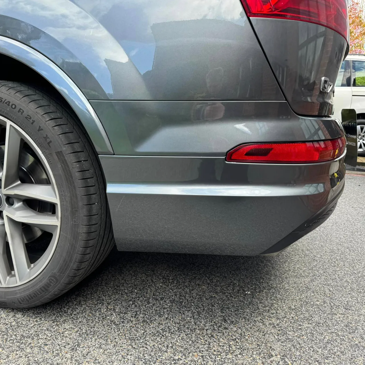 After - Bumper repair 3