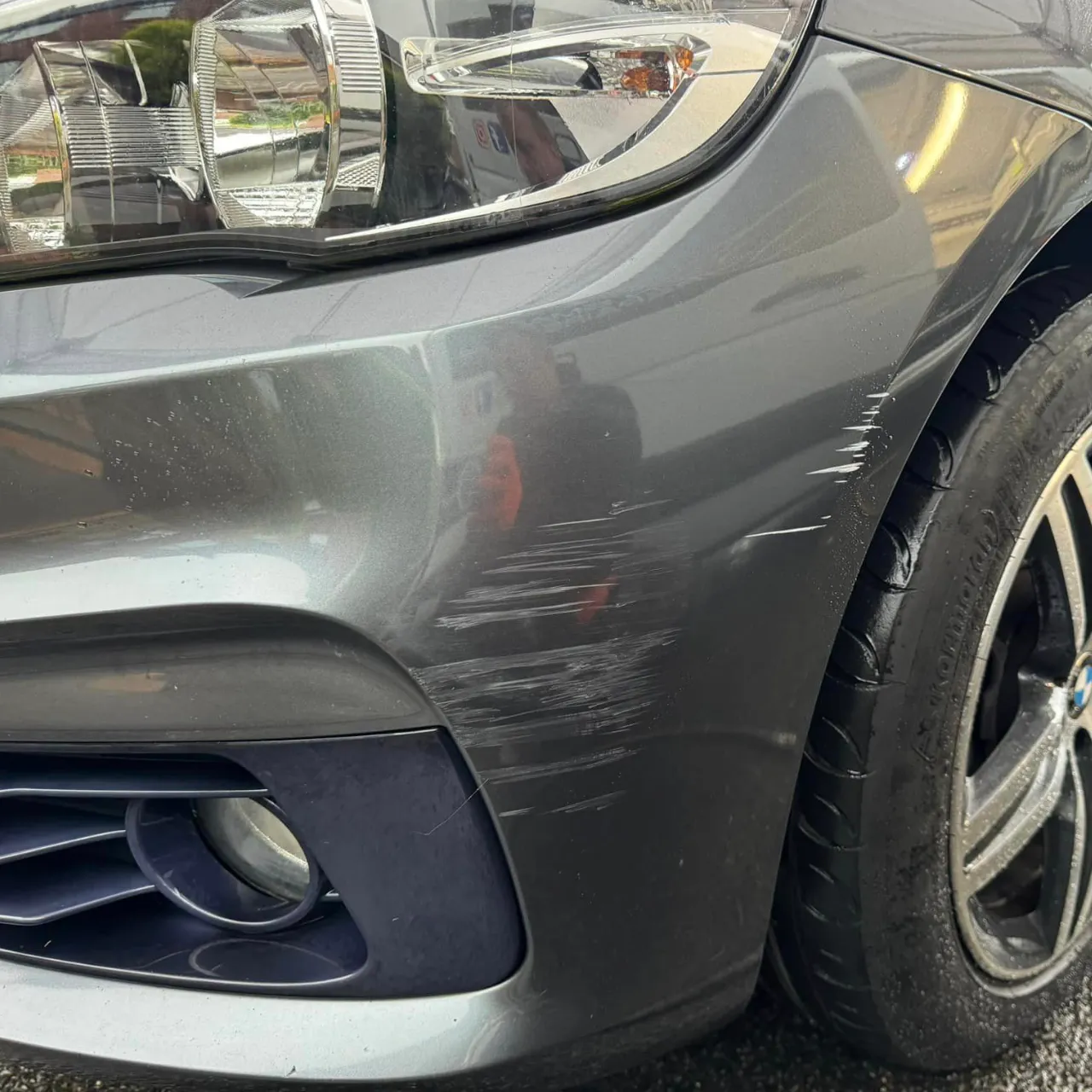 Before - Bumper repair 1