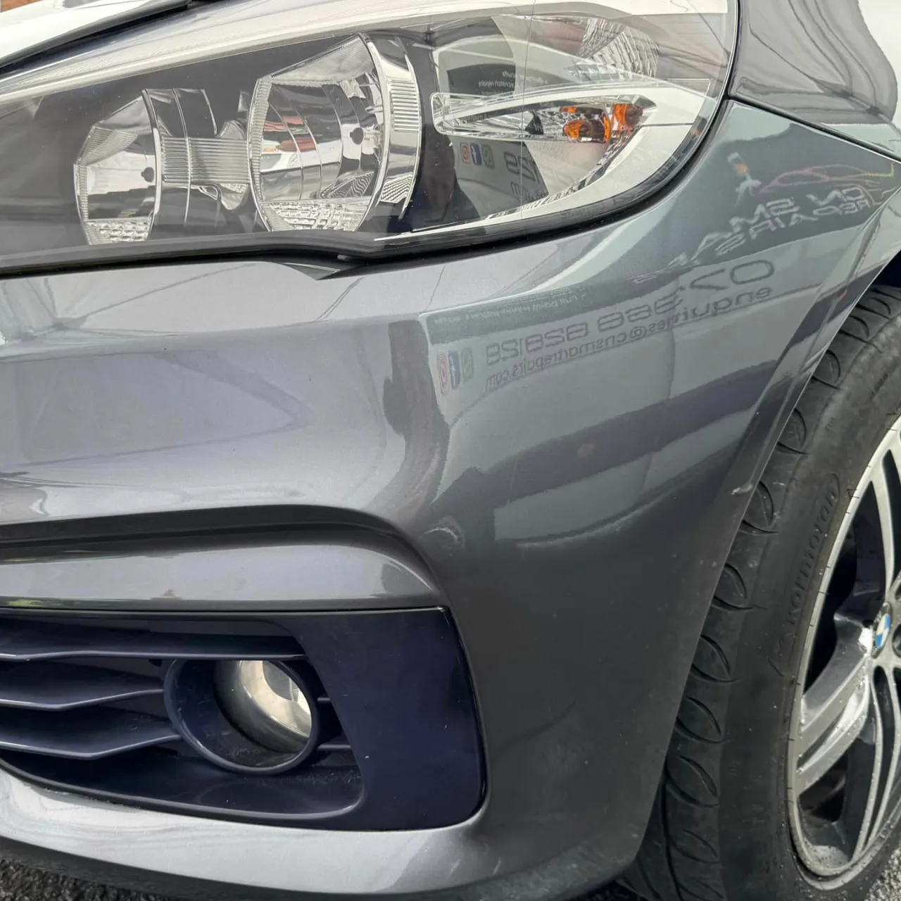 After - Bumper repair 1