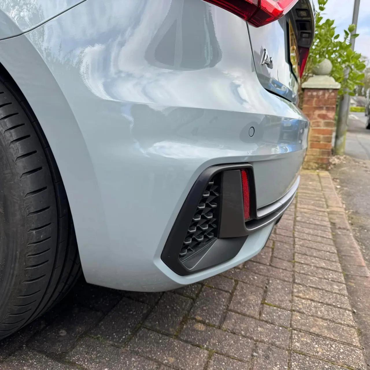 After - Bumper scuffs