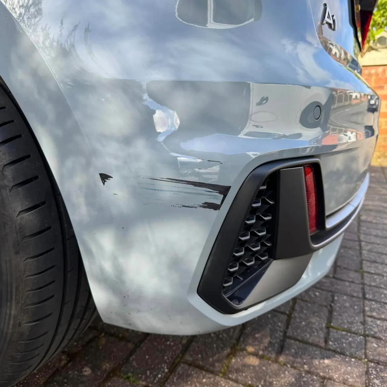 Before - Bumper scuffs